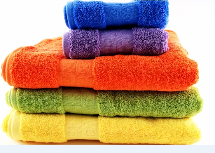 towel hair tie