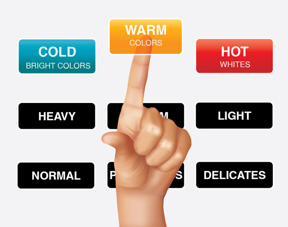 Select Temperature and/or Material Settings