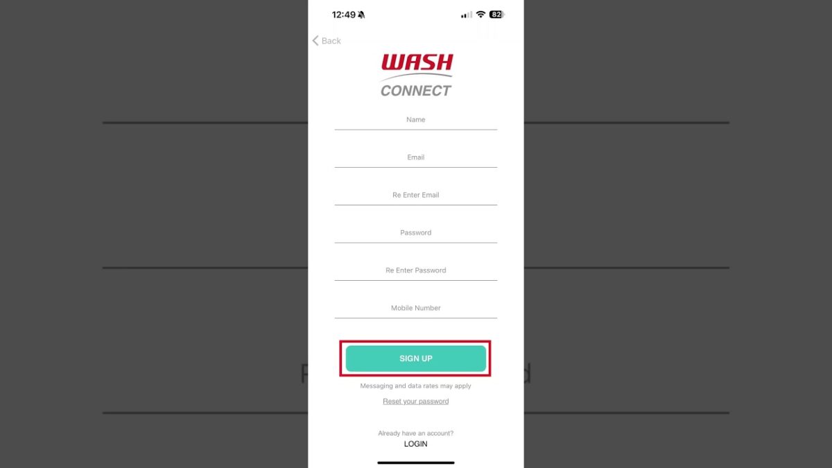 How to Sign Up for WASH-Connect