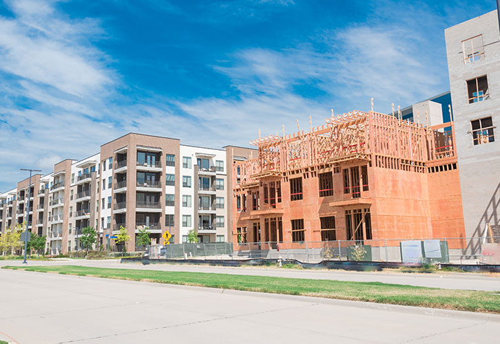 Dallas Apartment construction