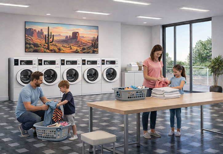 wash laundry room in arizona concept